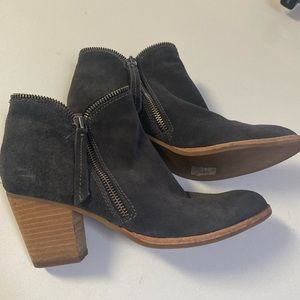 GUC 6.5 DV DOLCE VITA SHOE BOOT DARK GREY
